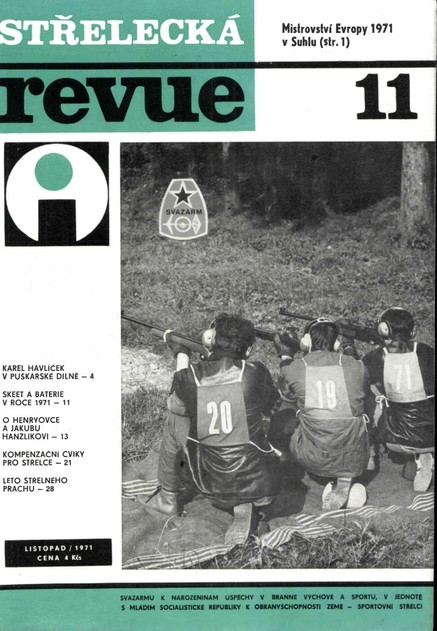 Střelecká revue Archiv 11/1971