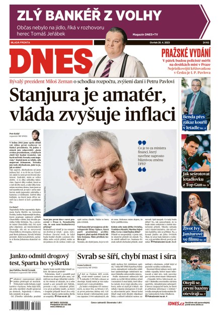 MF DNES - 20.4.2023