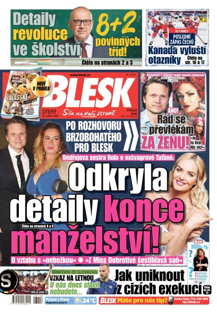 Blesk - 23.5.2023