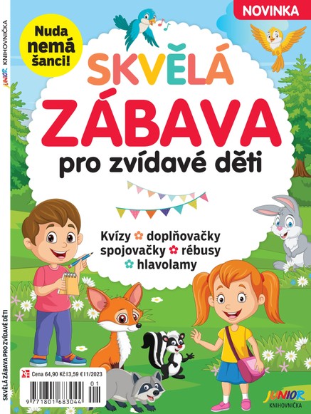 Knihovnička Junior - Hravé úkoly na cesty 1/23