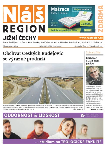 Náš Region - Jižní Čechy 26/2023