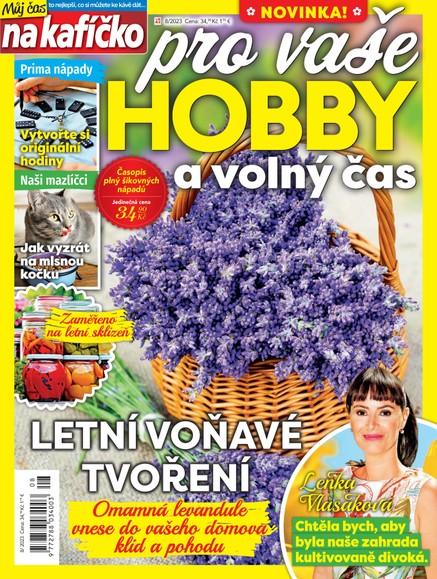 Můj čas na kafíčko - Hobby 8/23