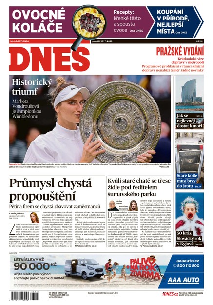 MF DNES - 17.7.2023