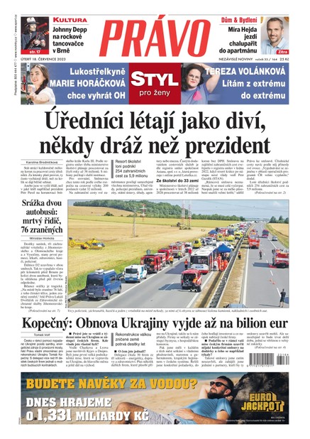Deník Právo - 18.7.2023