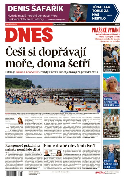 MF DNES - 20.7.2023