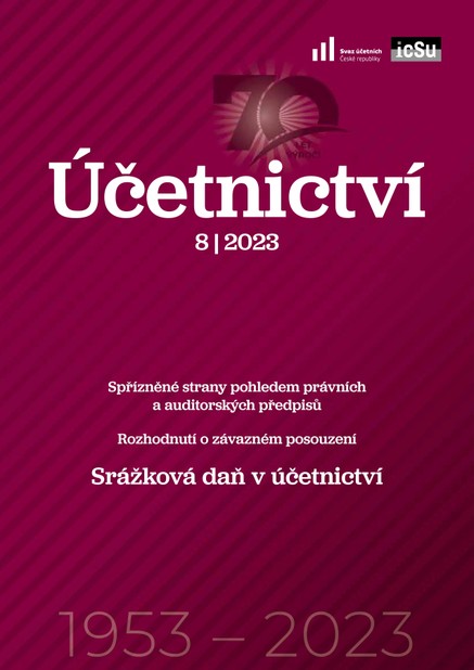 Účetnictví č. 8/2023