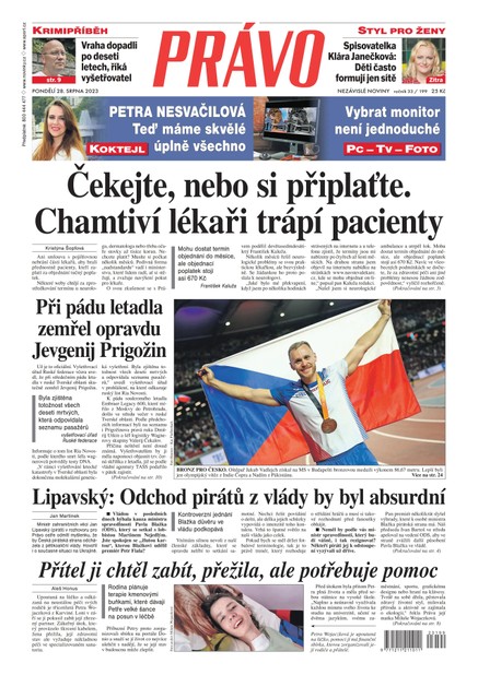 Deník Právo - 28.8.2023