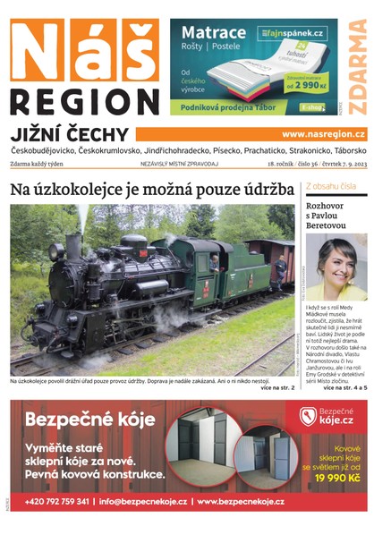 Náš Region - Jižní Čechy 36/2023