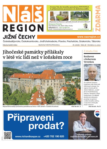 Náš Region - Jižní Čechy 38/2023