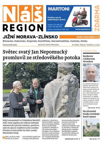 Náš Region - Jižní Morava/Zlínsko 38/2023