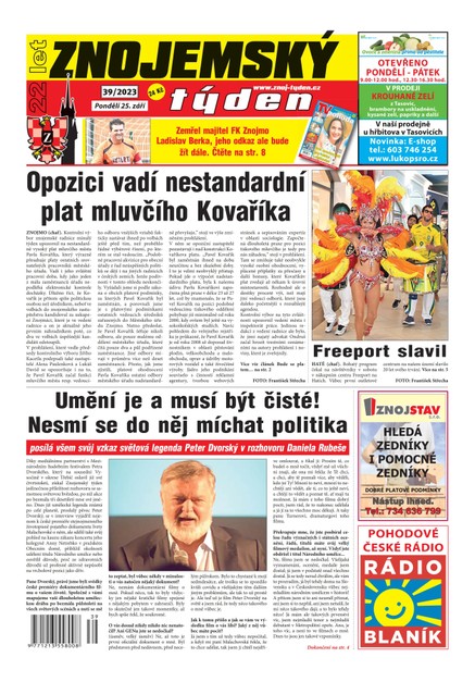 Znojemský týden 39/2023