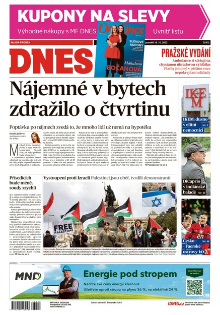 MF DNES - 16.10.2023