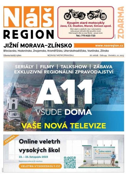 Náš Region - Jižní Morava/Zlínsko 44/2023