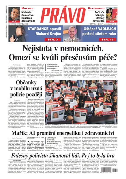 Deník Právo - 6.11.2023
