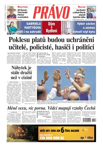 Deník Právo - 8.11.2023