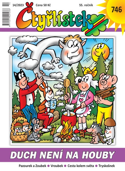 Čtyřlístek 14/2023