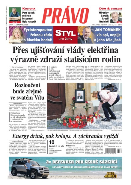 Deník Právo - 14.11.2023