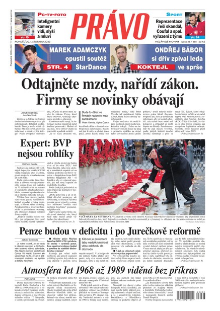 Deník Právo - 20.11.2023