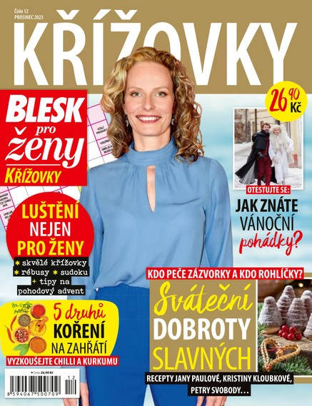 BLESK pro ženy Křížovky - 12/2023
