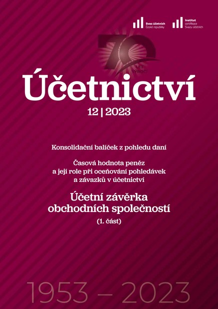 Účetnictví č. 12/2023