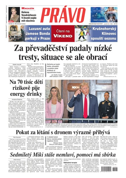 Deník Právo - 8.12.2023