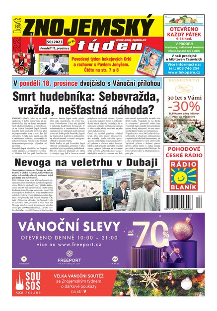 Znojemský týden 50/2023