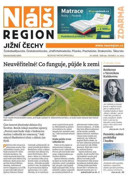 Náš Region - Jižní Čechy 49/2023