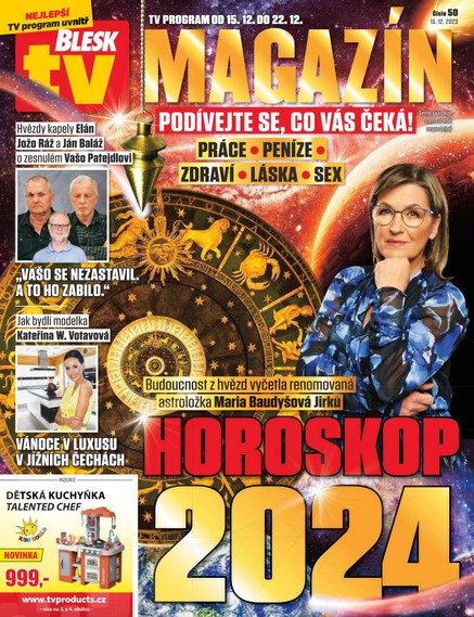 Blesk Tv magazín - 15.12.2023