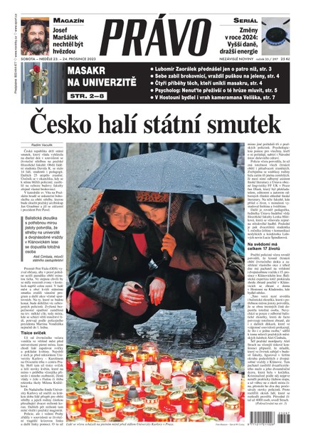 Deník Právo - 23.12.2023