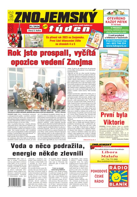 Znojemský týden 01/2024