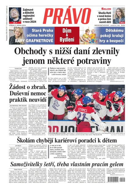 Deník Právo - 3.1.2024