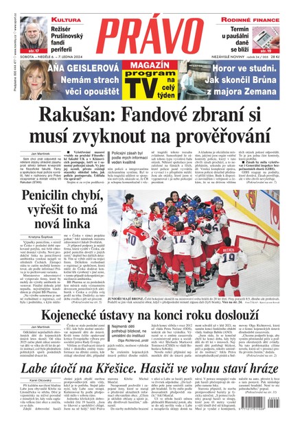 Deník Právo - 6.1.2024