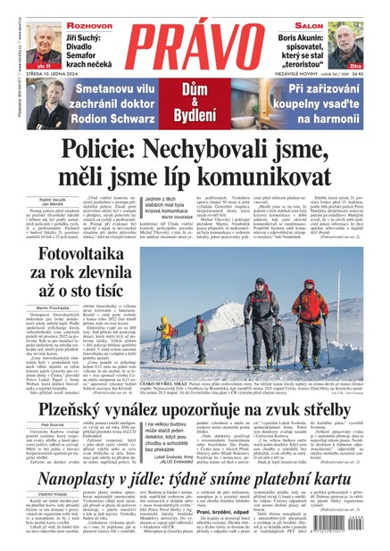Deník Právo - 10.1.2024