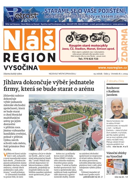 Náš Region - Vysočina 3/2024