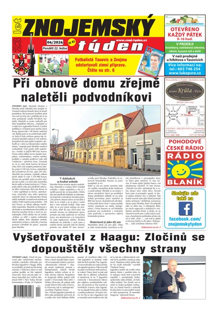 Znojemský týden 04/2024