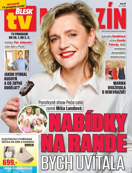 Blesk Tv magazín - 26.1.2024