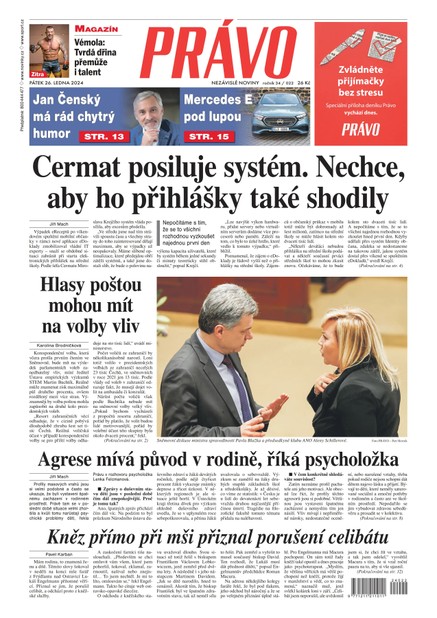 Deník Právo - 26.1.2024