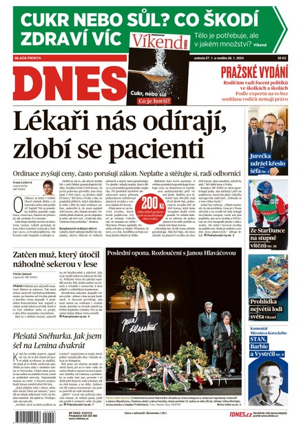 MF DNES - 27.1.2024