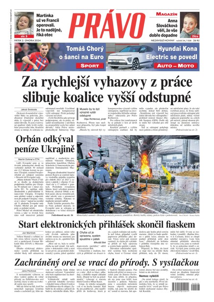 Deník Právo - 2.2.2024