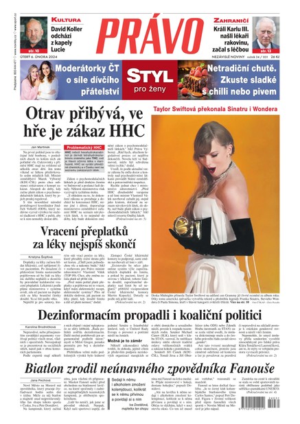 Deník Právo - 6.2.2024