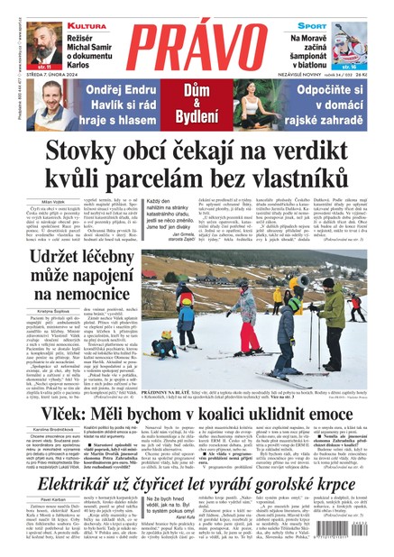 Deník Právo - 7.2.2024