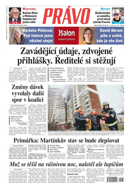 Deník Právo - 8.2.2024