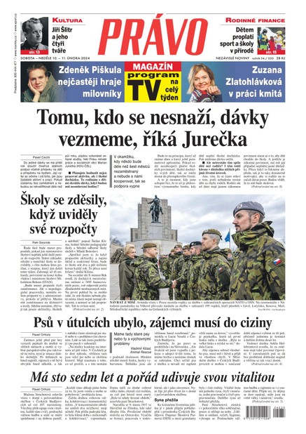 Deník Právo - 10.2.2024
