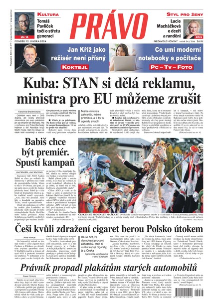 Deník Právo - 12.2.2024
