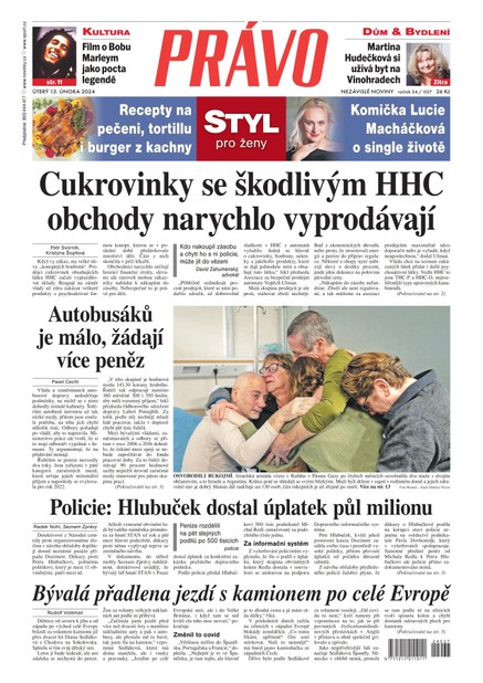 Deník Právo - 13.2.2024