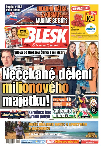 Blesk - 16.2.2024