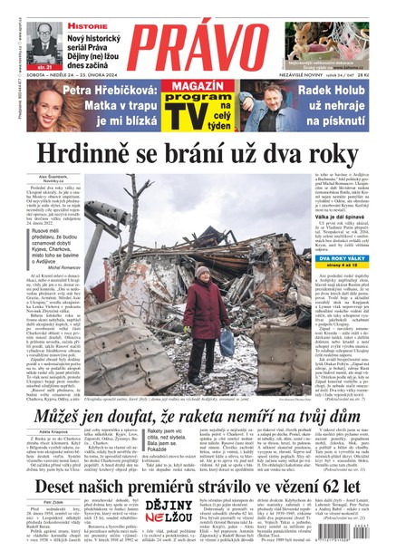 Deník Právo - 24.2.2024