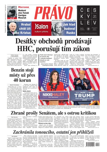 Deník Právo - 7.3.2024