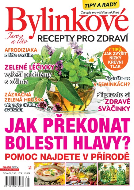 Paní domu Extra_edice Bylinkové recepty 1/2024