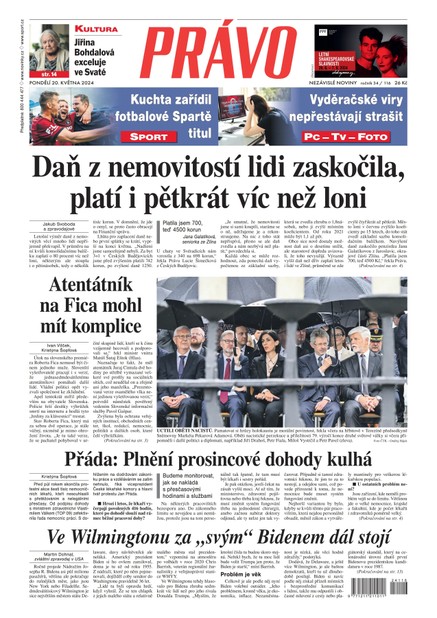 Deník Právo - 20.5.2024